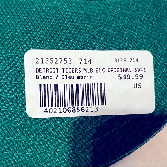 New Era 59/Fifty Detroit Tigers Original Big League Chew, Fitted Hat - Picture 5 of 5